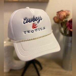 Cowboys and Tequila trucker hat